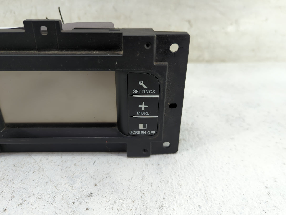 2011-2014 Dodge Charger Information Radio Display Screen 1505050 - Oemusedautoparts1.com