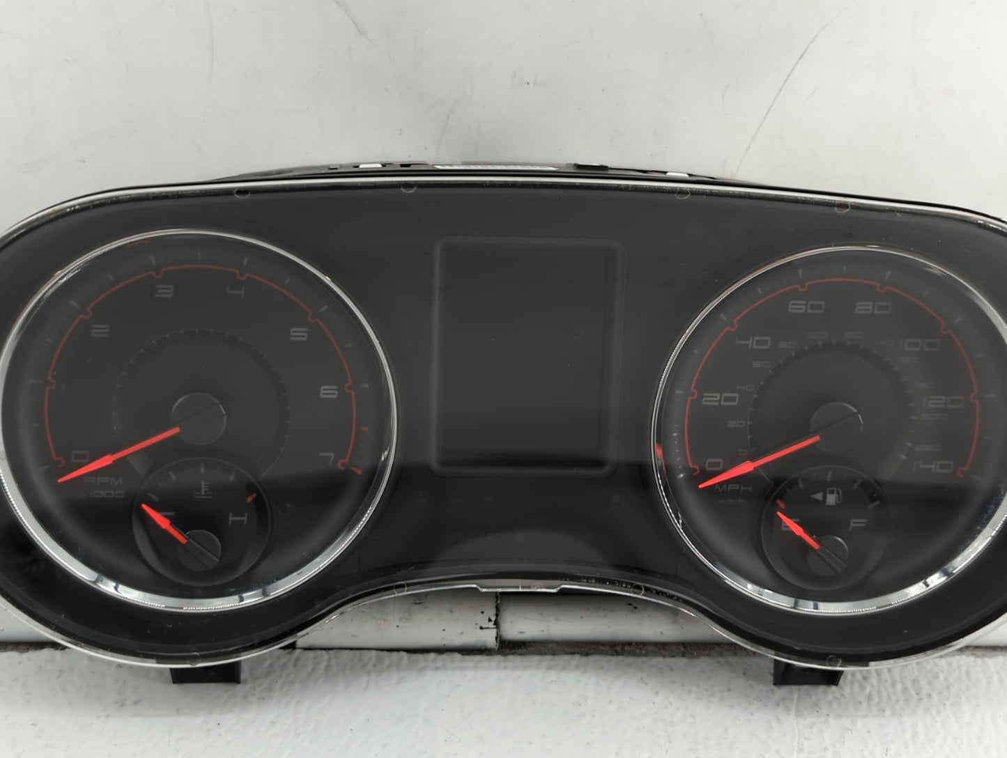 2013 Dodge Charger Instrument Cluster Speedometer Gauges P/N:P05091771AD P05091771AC Fits OEM Used Auto Parts - Oemusedautop