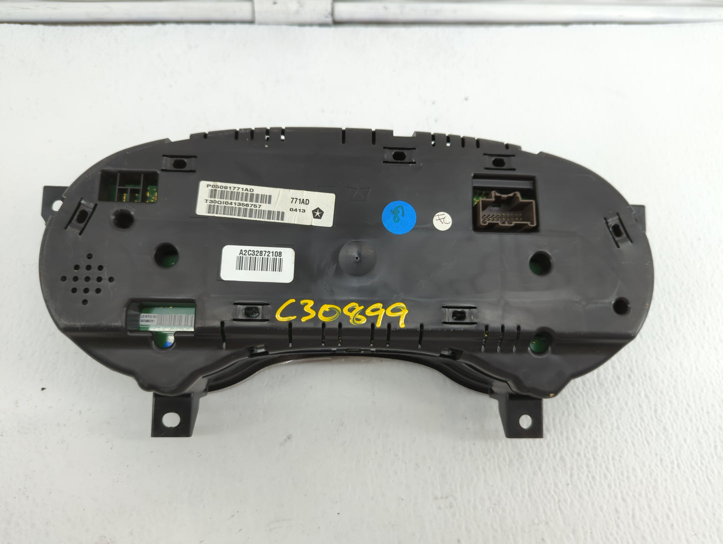 2013 Dodge Charger Instrument Cluster Speedometer Gauges P/N:P05091771AD P05091771AC Fits OEM Used Auto Parts - Oemusedautop