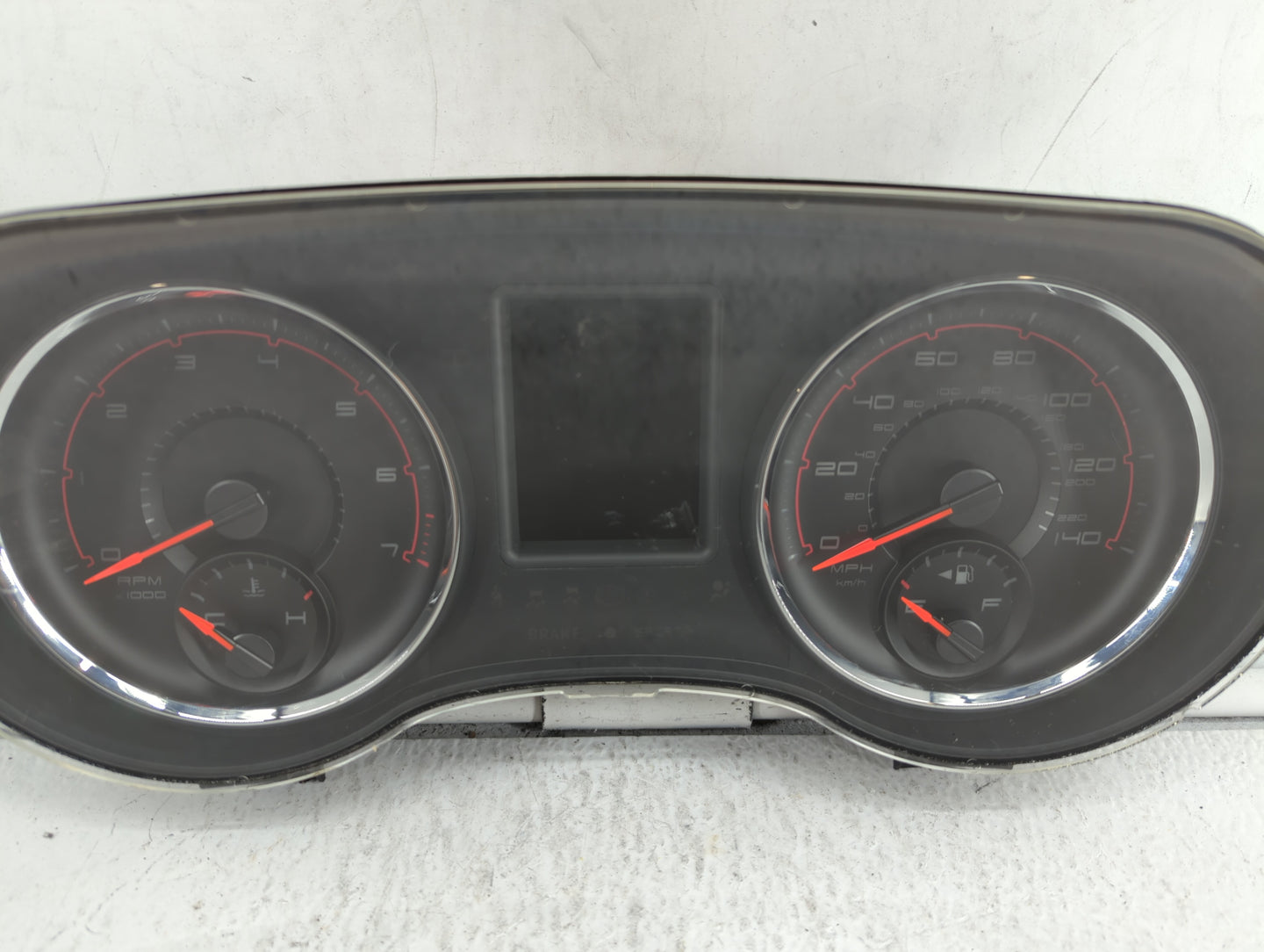 2013 Dodge Charger Instrument Cluster Speedometer Gauges P/N:P05091771AC Fits OEM Used Auto Parts - Oemusedautoparts1.com