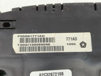 2013 Dodge Charger Instrument Cluster Speedometer Gauges P/N:P05091771AD P05091771AC Fits OEM Used Auto Parts - Oemusedautop