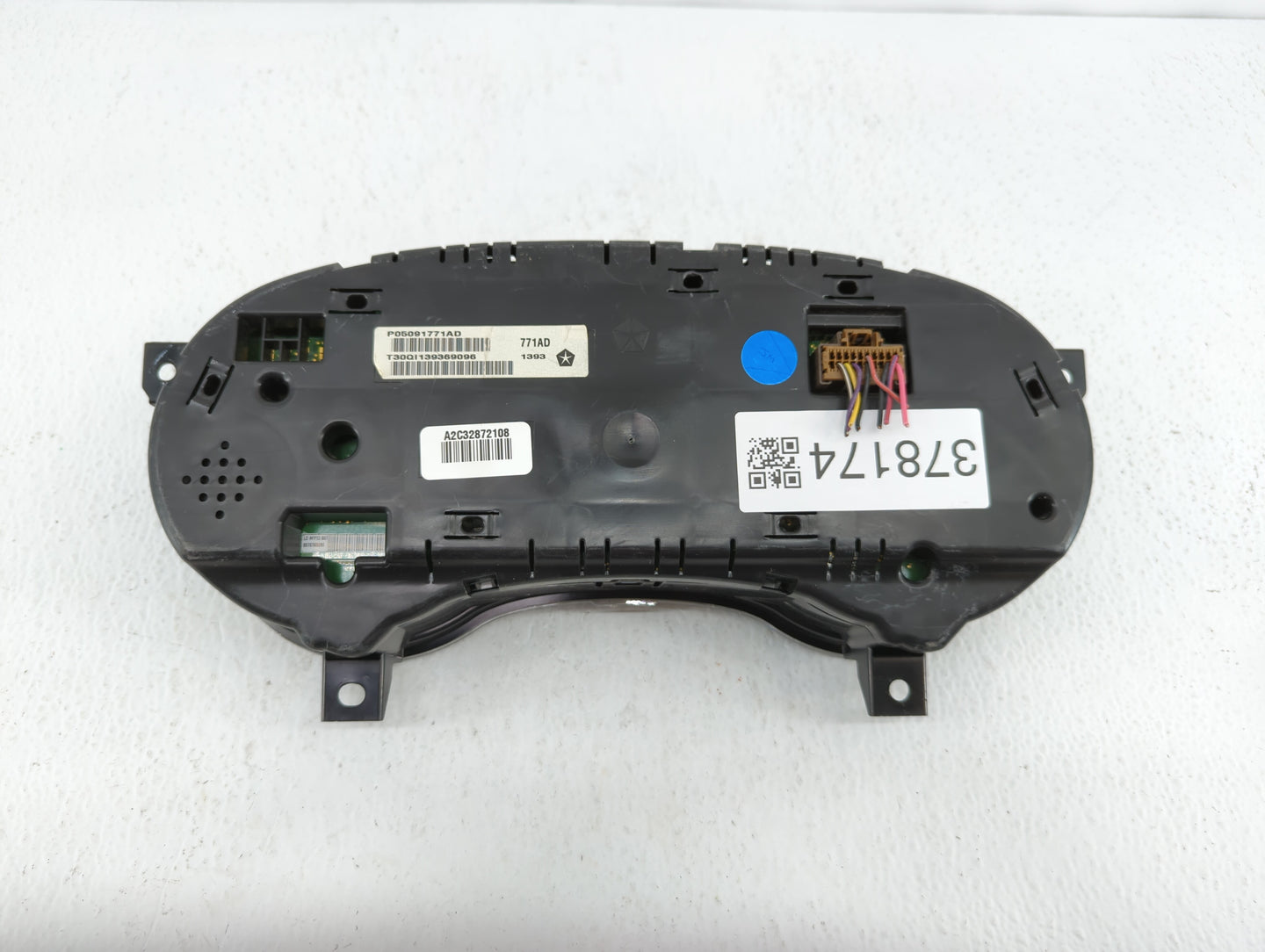 2013 Dodge Charger Instrument Cluster Speedometer Gauges P/N:P05091771AD P05091771AC Fits OEM Used Auto Parts - Oemusedautop