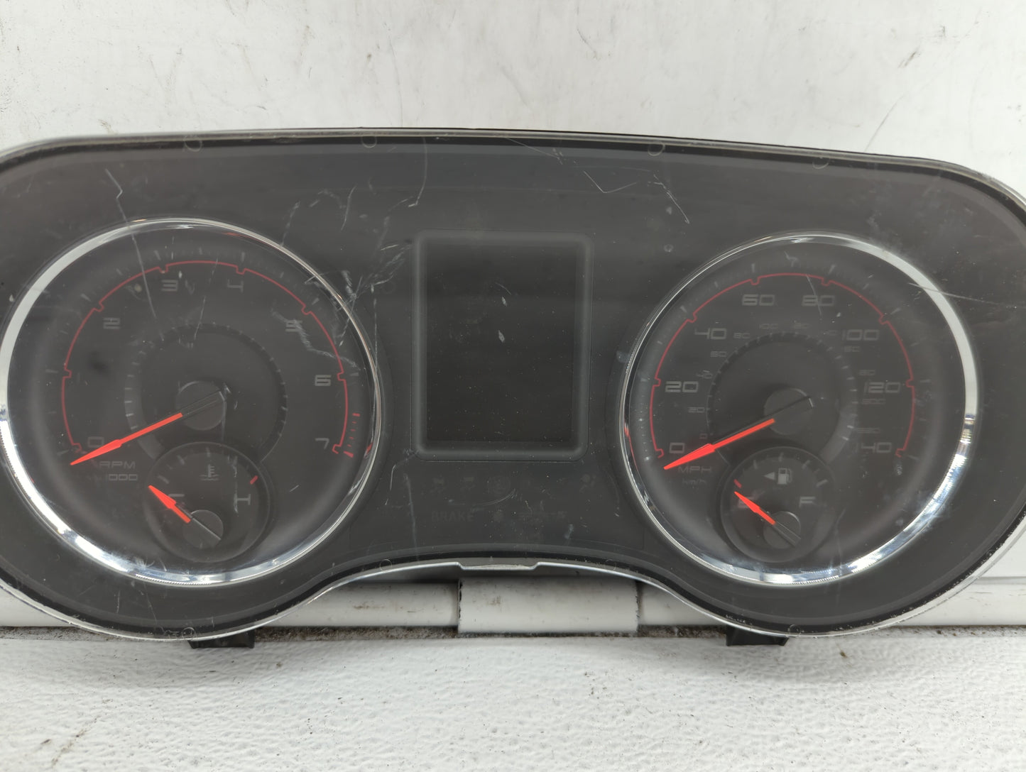 2013 Dodge Charger Instrument Cluster Speedometer Gauges P/N:P05091771AD P05091771AC Fits OEM Used Auto Parts - Oemusedautop