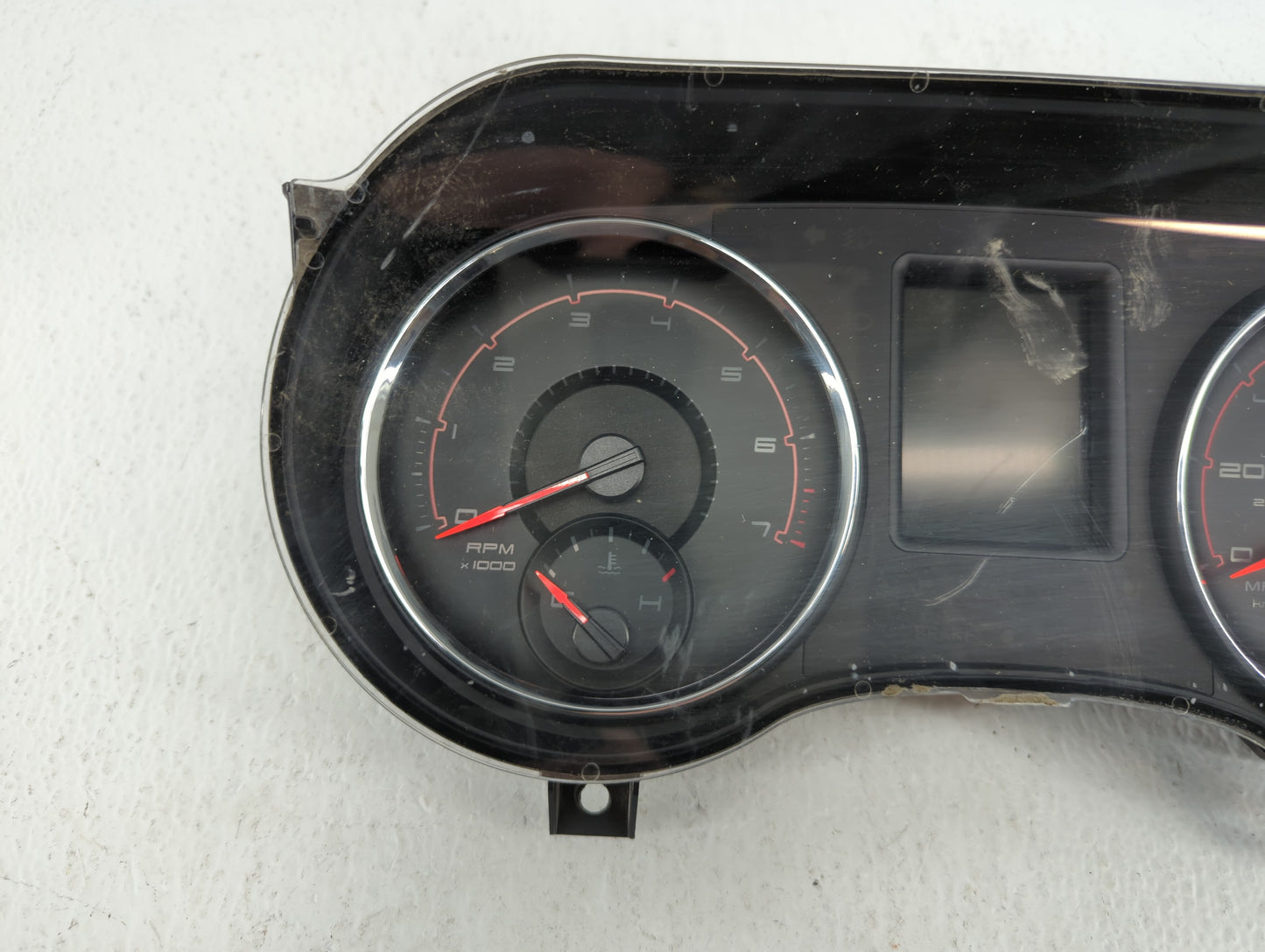 2013 Dodge Charger Instrument Cluster Speedometer Gauges P/N:P05091771AD P05091771AC Fits OEM Used Auto Parts - Oemusedautop