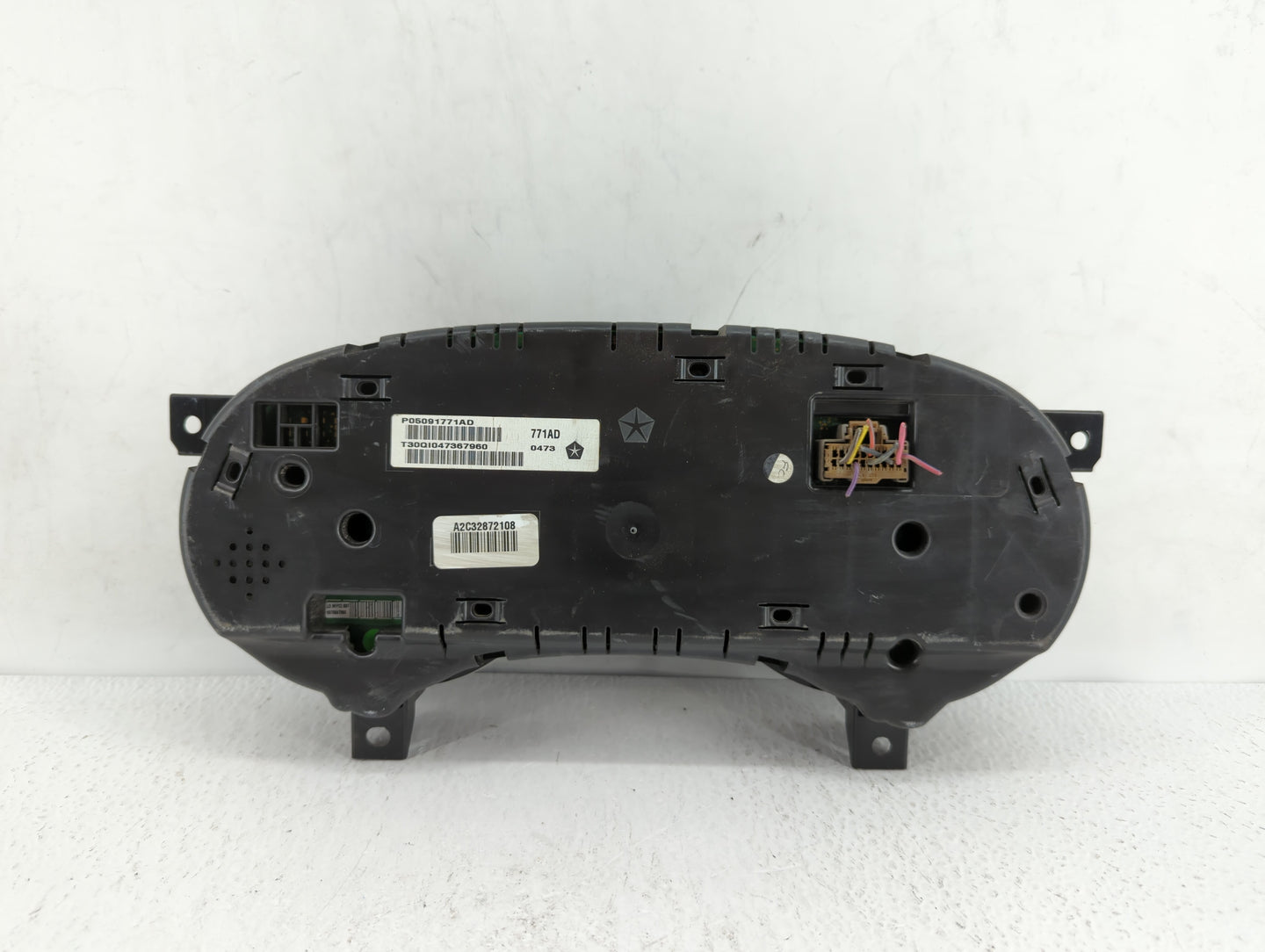 2013 Dodge Charger Instrument Cluster Speedometer Gauges P/N:P05091771AD P05091771AC Fits OEM Used Auto Parts - Oemusedautop