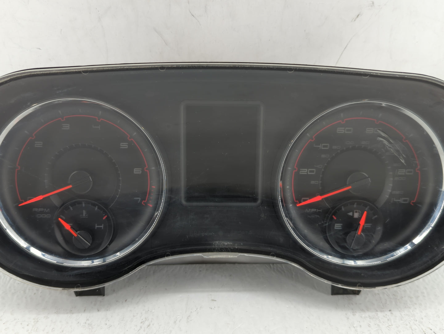 2013 Dodge Charger Instrument Cluster Speedometer Gauges P/N:P05091771AD P05091771AC Fits OEM Used Auto Parts - Oemusedautop