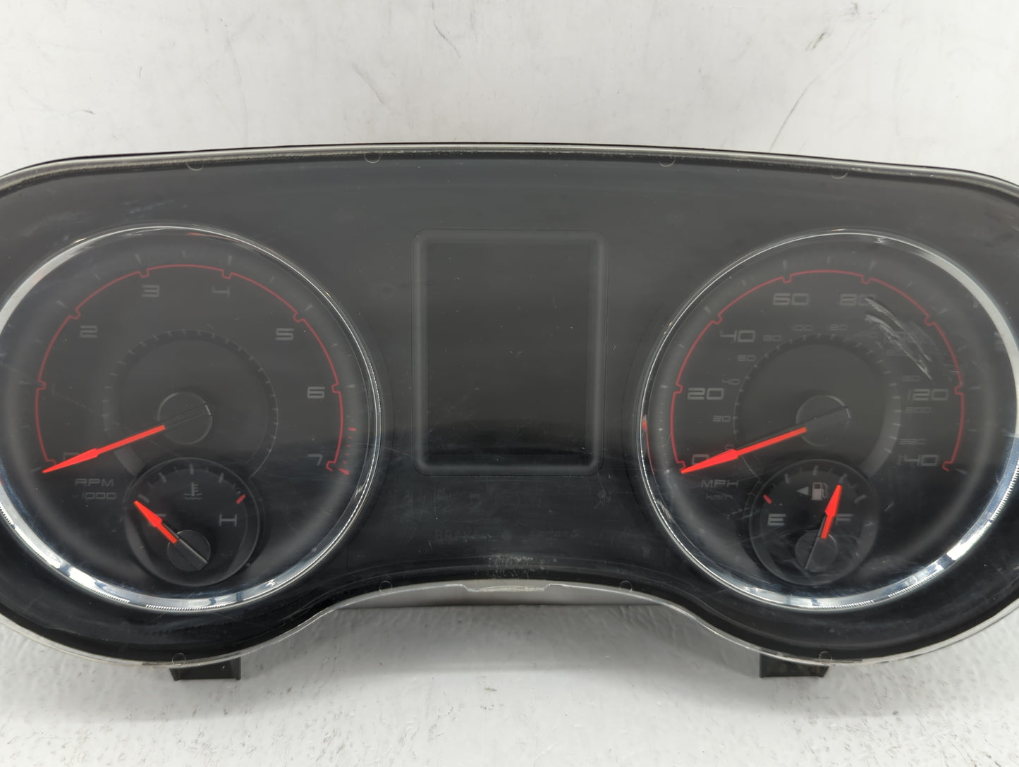 2013 Dodge Charger Instrument Cluster Speedometer Gauges P/N:P05091771AD P05091771AC Fits OEM Used Auto Parts - Oemusedautop