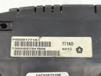 2013 Dodge Charger Instrument Cluster Speedometer Gauges P/N:P05091771AD P05091771AC Fits OEM Used Auto Parts - Oemusedautop