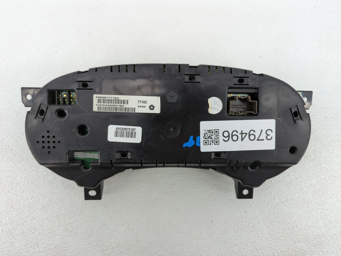 2013 Dodge Charger Instrument Cluster Speedometer Gauges P/N:P05091771AC Fits OEM Used Auto Parts - Oemusedautoparts1.com