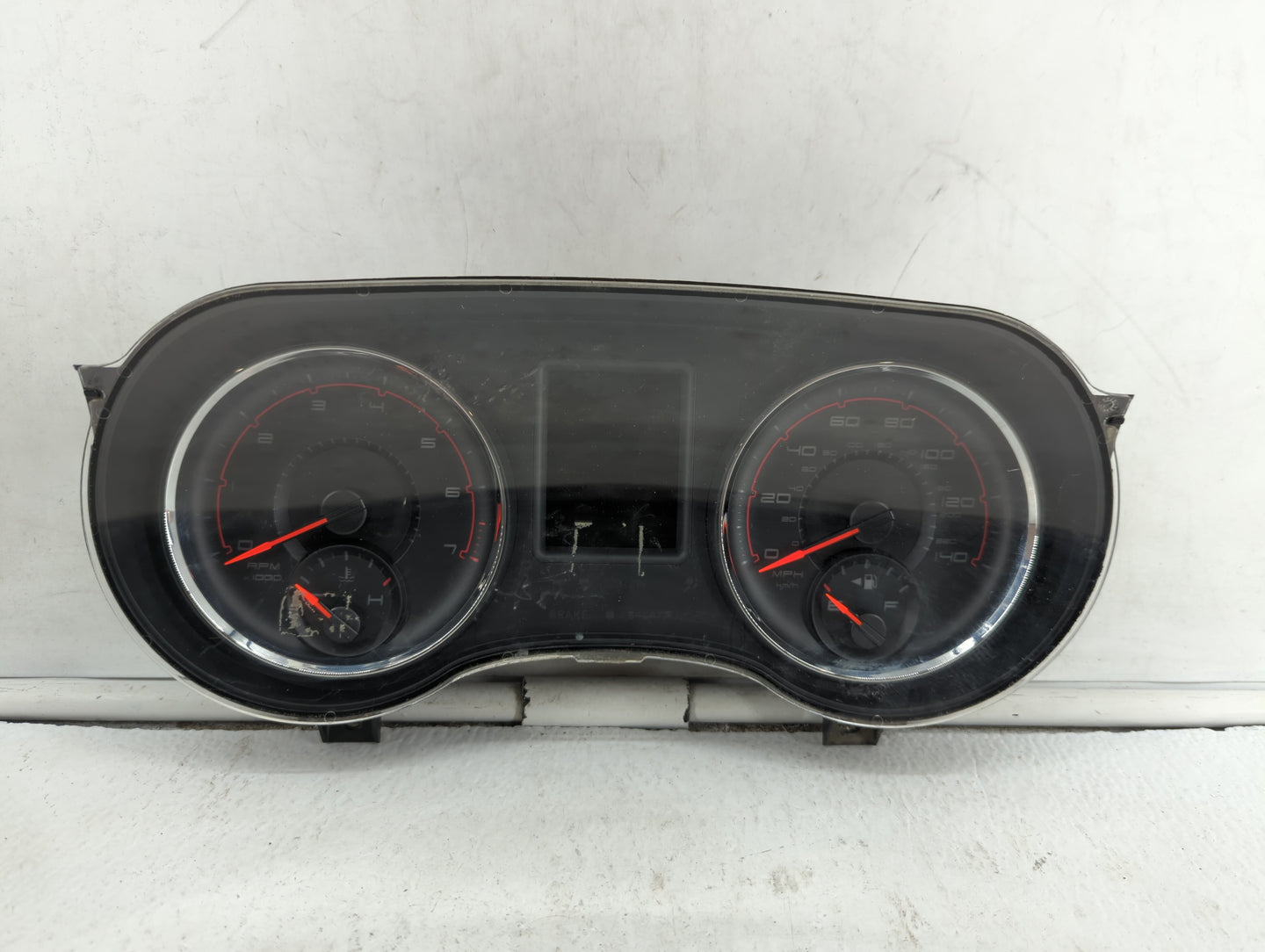 2013 Dodge Charger Instrument Cluster Speedometer Gauges P/N:P05091771AD P05091771AC Fits OEM Used Auto Parts - Oemusedautop