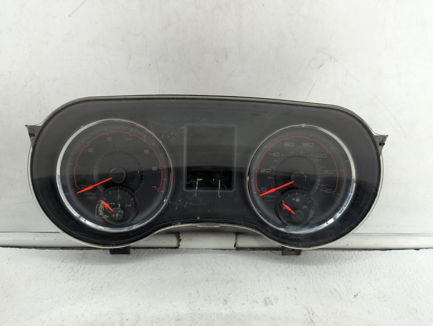 2013 Dodge Charger Instrument Cluster Speedometer Gauges P/N:P05091771AD P05091771AC Fits OEM Used Auto Parts - Oemusedautop