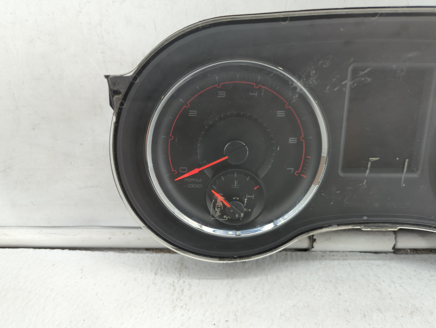 2013 Dodge Charger Instrument Cluster Speedometer Gauges P/N:P05091771AD P05091771AC Fits OEM Used Auto Parts - Oemusedautop