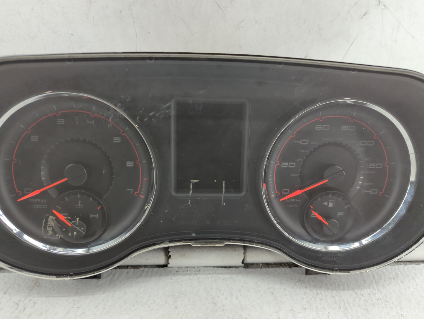 2013 Dodge Charger Instrument Cluster Speedometer Gauges P/N:P05091771AD P05091771AC Fits OEM Used Auto Parts - Oemusedautop
