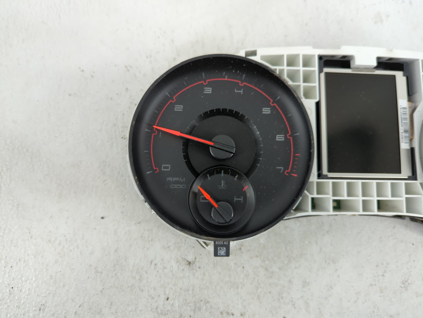 2013 Dodge Charger Instrument Cluster Speedometer Gauges P/N:P05091771AD P05091771AC Fits OEM Used Auto Parts - Oemusedautop
