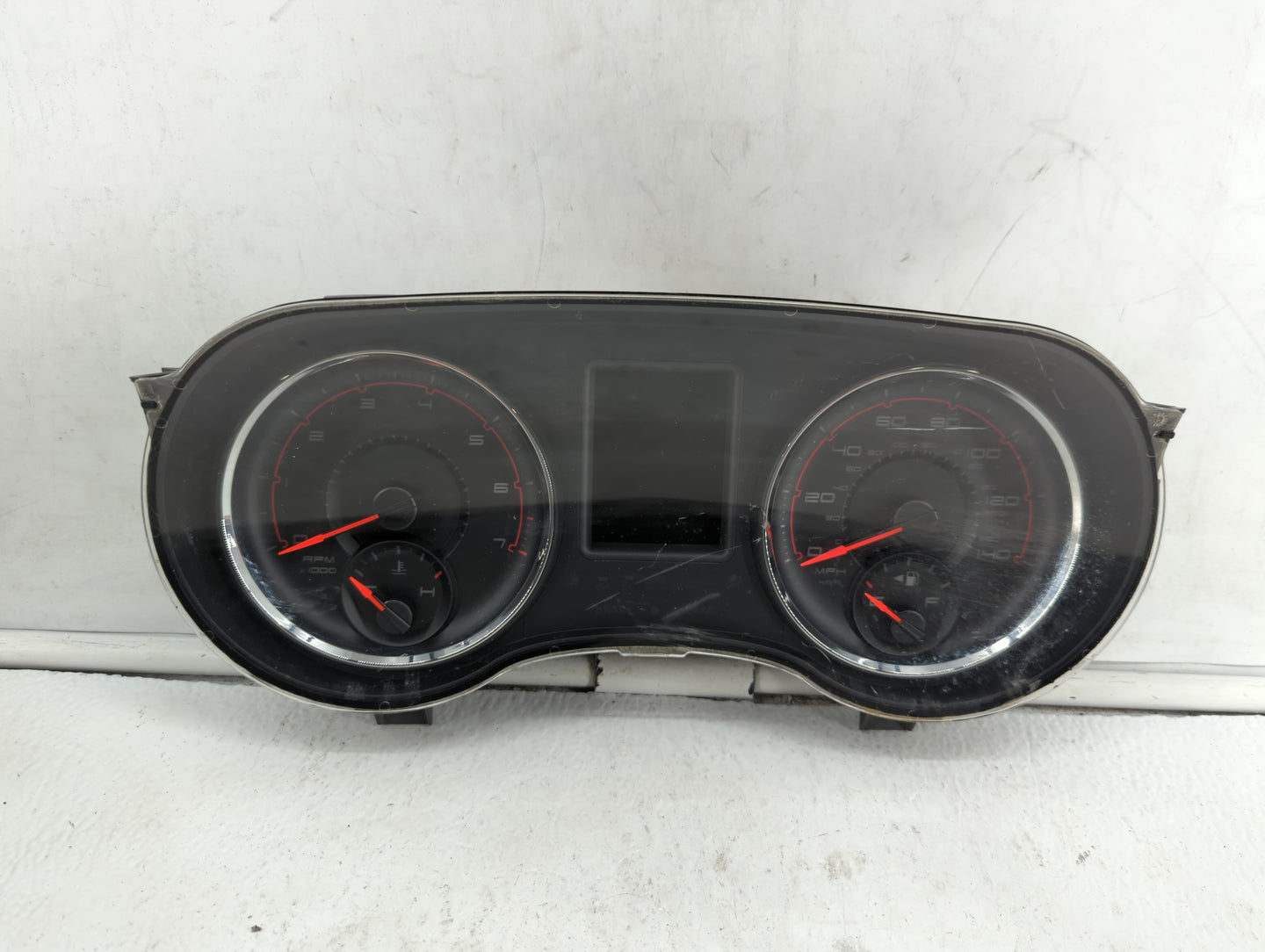 2013 Dodge Charger Instrument Cluster Speedometer Gauges P/N:P05091771AD P05091771AC Fits OEM Used Auto Parts - Oemusedautop