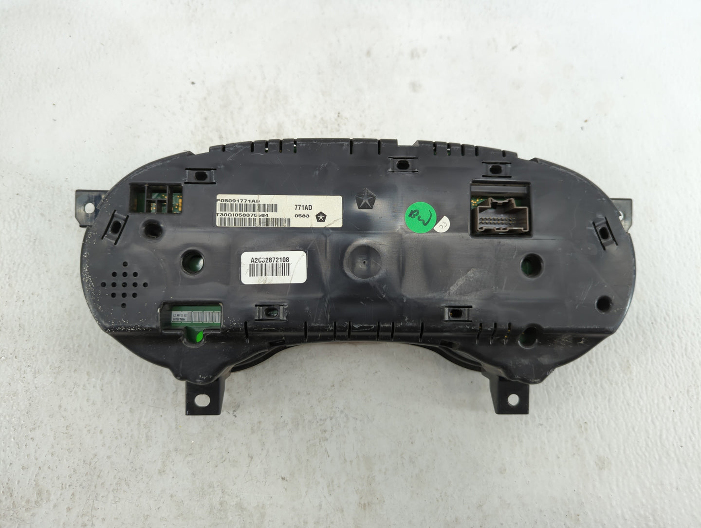 2013 Dodge Charger Instrument Cluster Speedometer Gauges P/N:P05091771AD P05091771AC Fits OEM Used Auto Parts - Oemusedautop