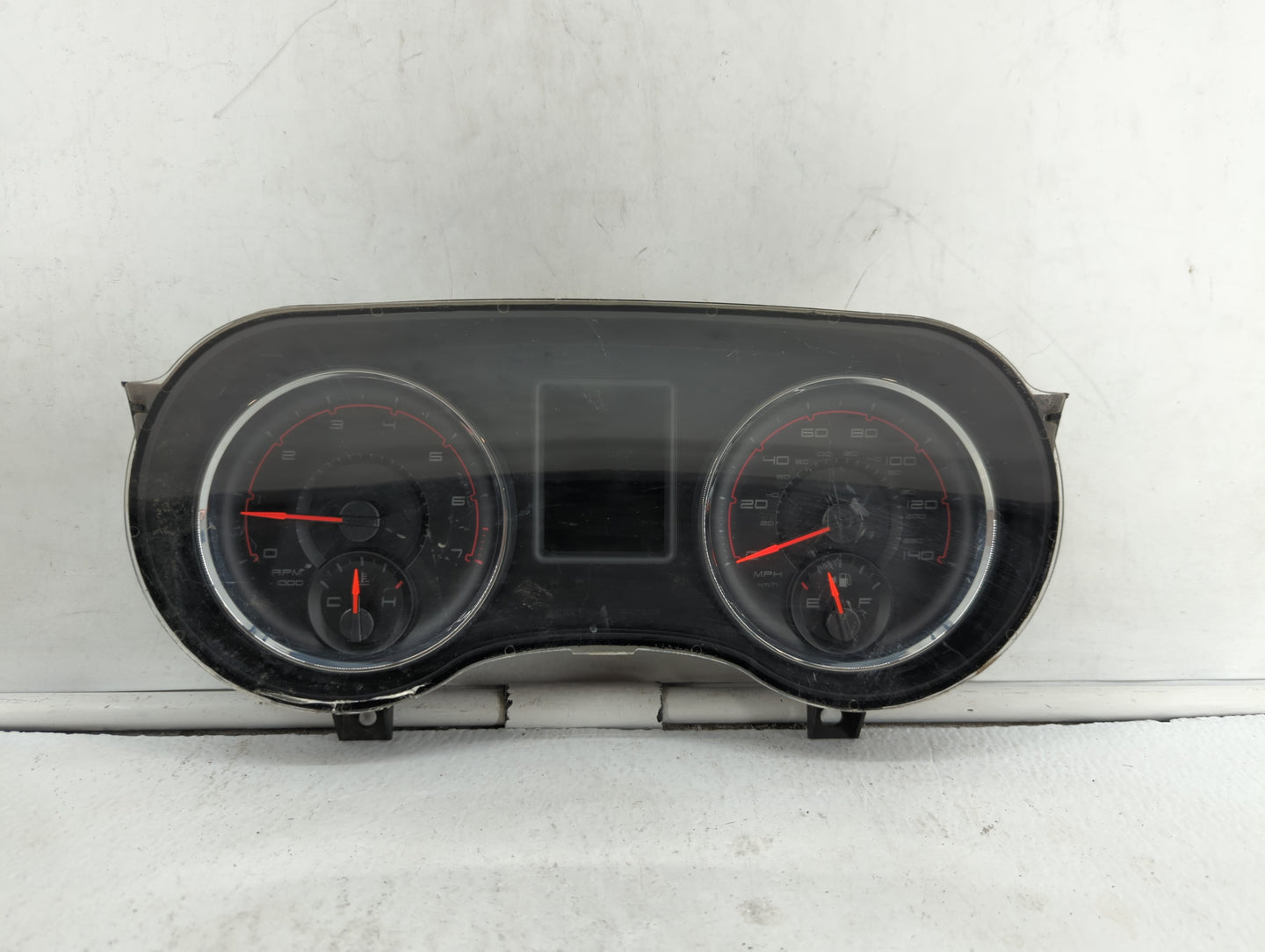 2013 Dodge Charger Instrument Cluster Speedometer Gauges P/N:P05091771AD P05091771AC Fits OEM Used Auto Parts - Oemusedautop