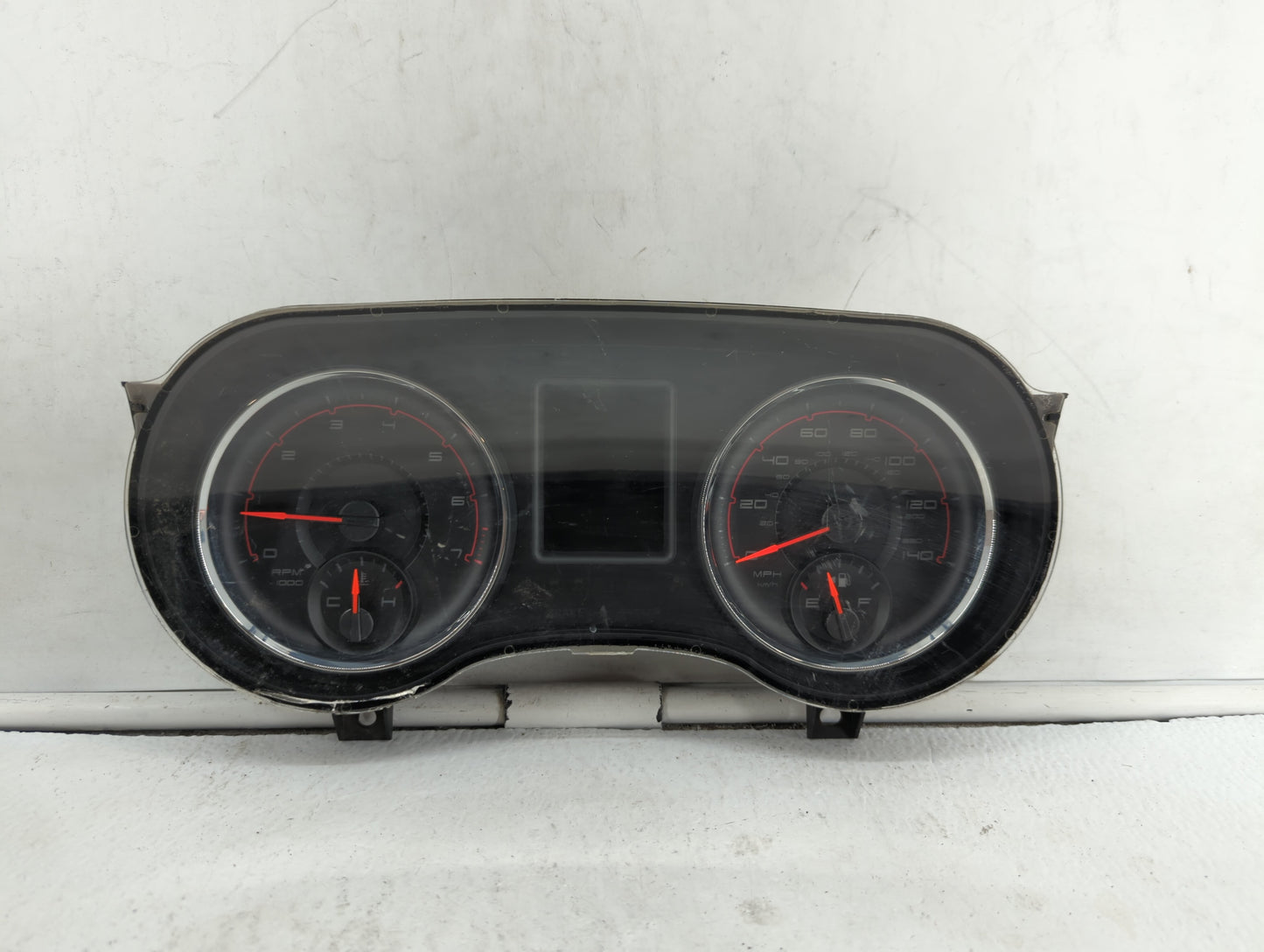2013 Dodge Charger Instrument Cluster Speedometer Gauges P/N:P05091771AD P05091771AC Fits OEM Used Auto Parts - Oemusedautop