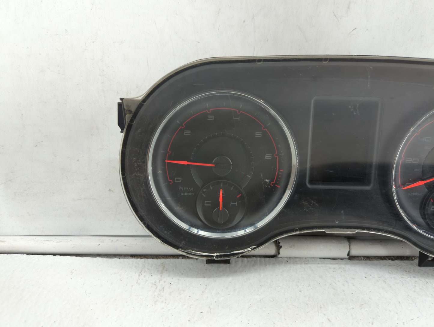 2013 Dodge Charger Instrument Cluster Speedometer Gauges P/N:P05091771AD P05091771AC Fits OEM Used Auto Parts - Oemusedautop