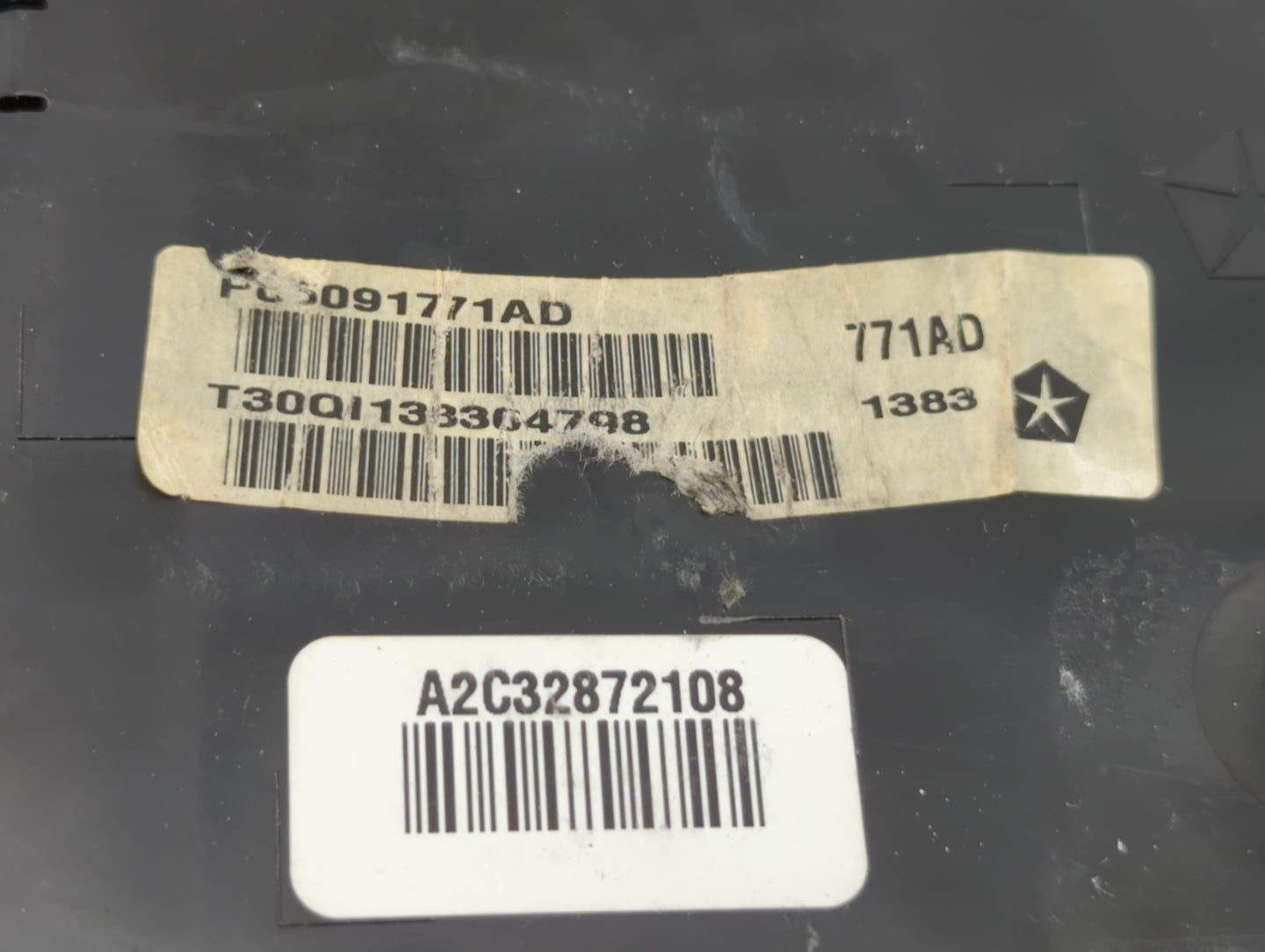 2013 Dodge Charger Instrument Cluster Speedometer Gauges P/N:P05091771AD P05091771AC Fits OEM Used Auto Parts - Oemusedautop