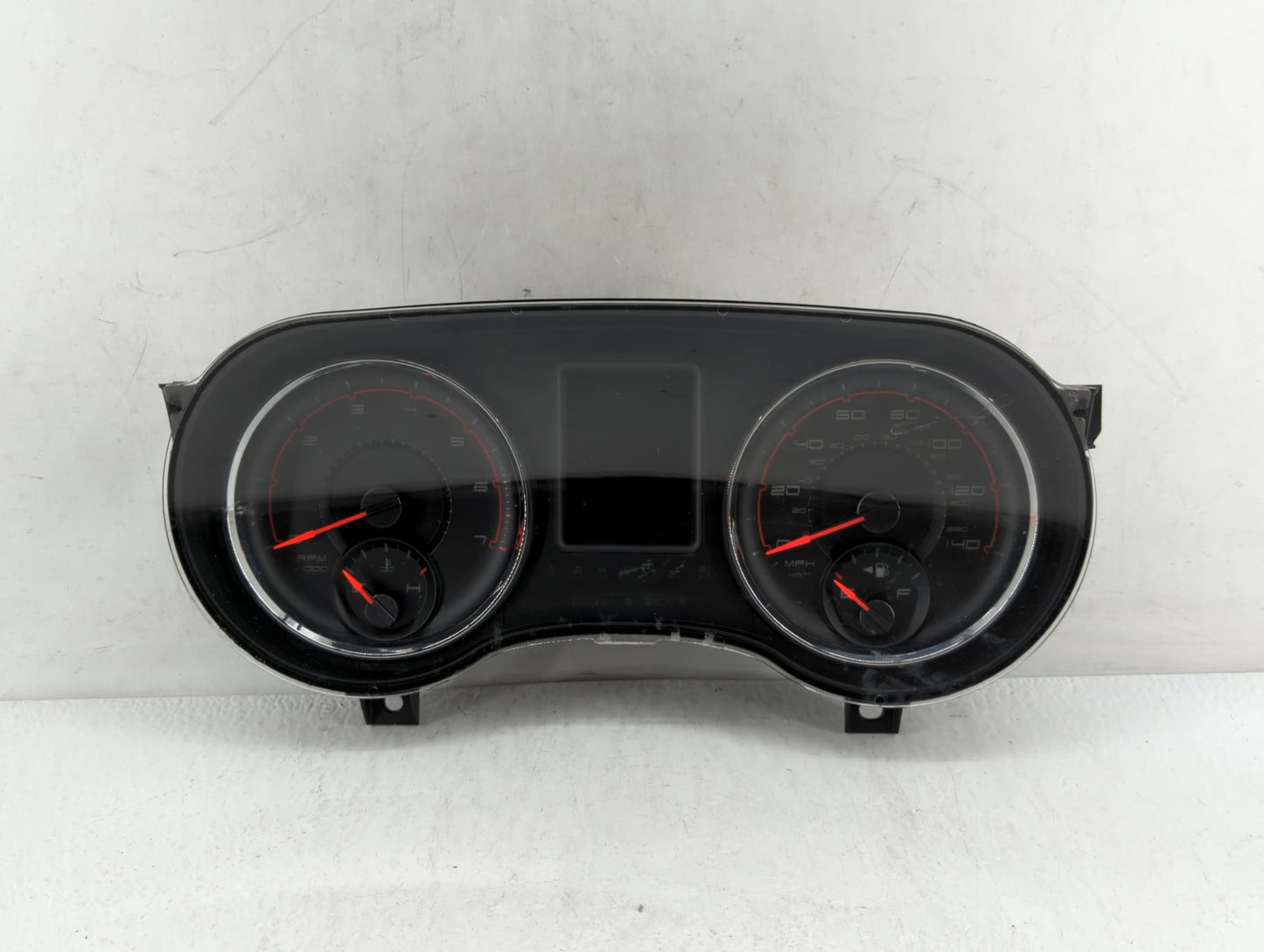 2013 Dodge Charger Instrument Cluster Speedometer Gauges P/N:P05091771AD P05091771AC Fits OEM Used Auto Parts - Oemusedautop