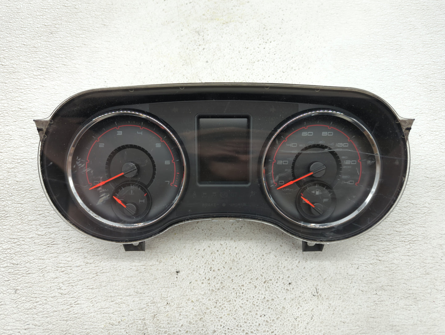 2013 Dodge Charger Instrument Cluster Speedometer Gauges P/N:P05091771AD P05091771AC Fits OEM Used Auto Parts - Oemusedautop