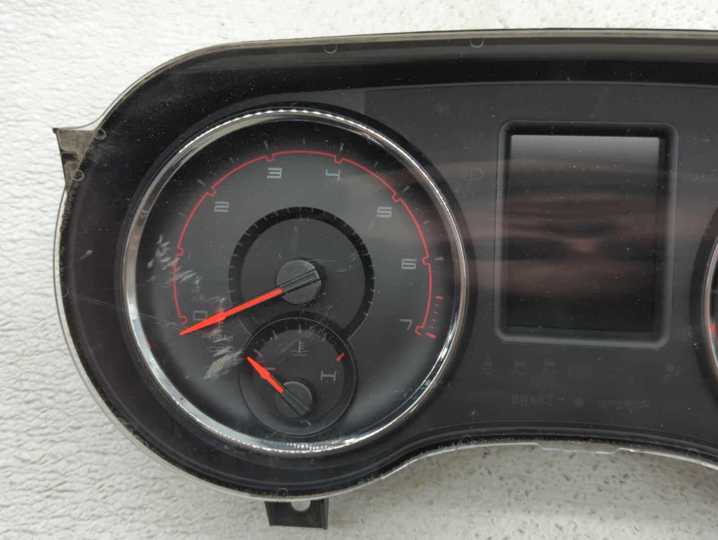 2013 Dodge Charger Instrument Cluster Speedometer Gauges P/N:P05091771AD P05091771AC Fits OEM Used Auto Parts - Oemusedautop