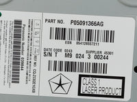 2013-2014 Dodge Charger Radio AM FM Cd Player Receiver Replacement P/N:P05091366AG CQ-ZC02E1GXB Fits Fits 2013 2014 OEM Used
