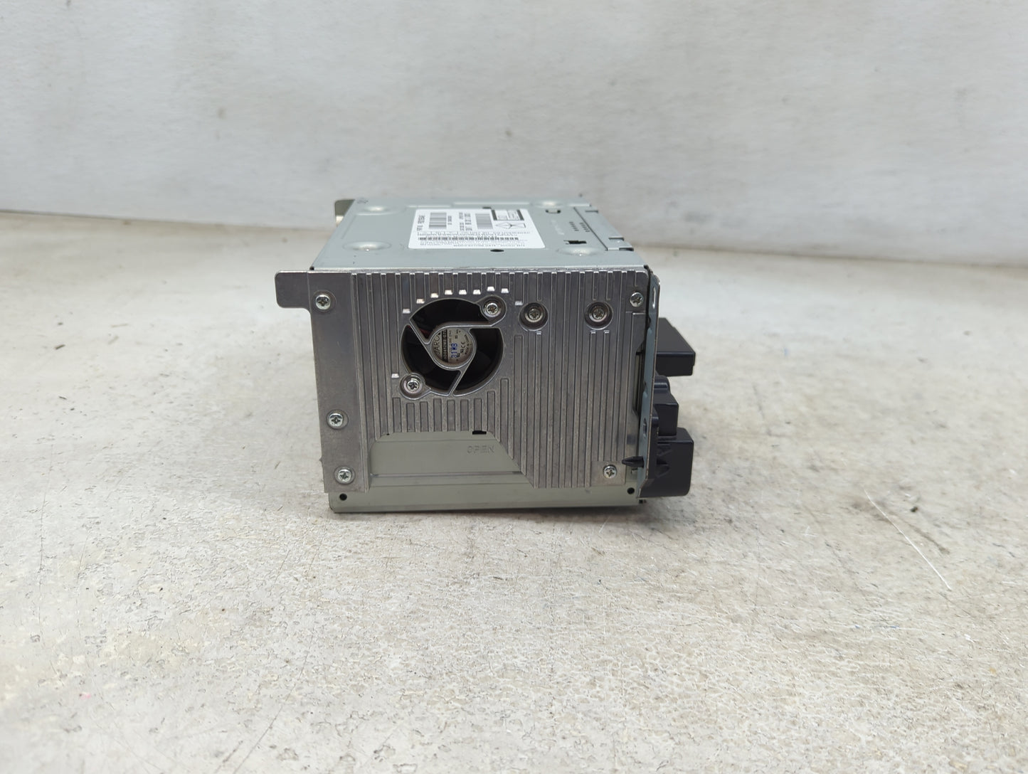 2014 Dodge Charger Radio AM FM Cd Player Receiver Replacement P/N:P68210554AE CQ-UC03E2GXC Fits OEM Used Auto Parts - Oemuse