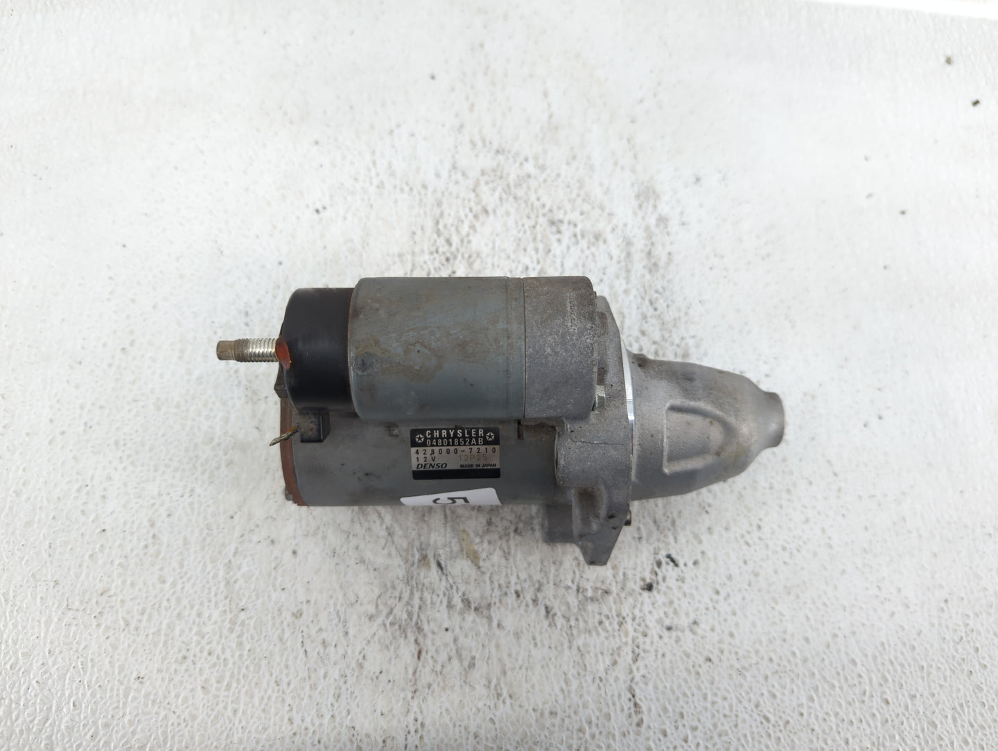 2011-2016 Dodge Charger Car Starter Motor Solenoid OEM P/N:428000-7210 04801852AB Fits Fits 2011 2012 2013 2014 2015 2016 OE