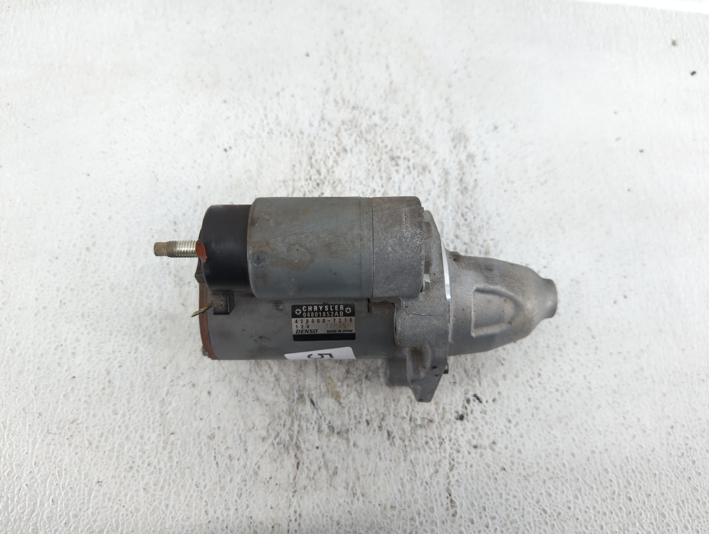 2011-2016 Dodge Charger Car Starter Motor Solenoid OEM P/N:428000-7210 04801852AB Fits Fits 2011 2012 2013 2014 2015 2016 OE