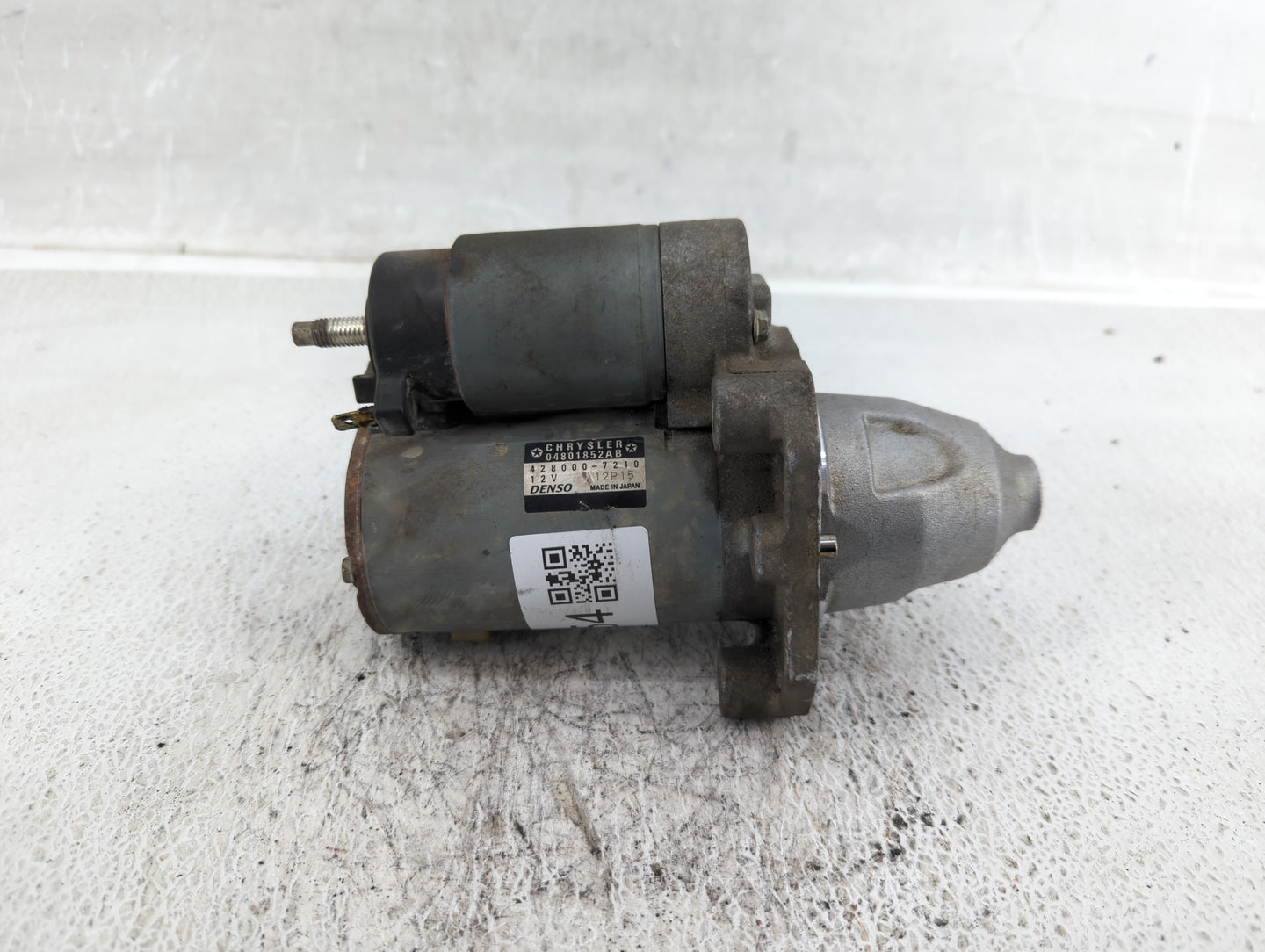 2011-2016 Dodge Charger Car Starter Motor Solenoid OEM P/N:428000-7210 04801852AB Fits Fits 2011 2012 2013 2014 2015 2016 OE