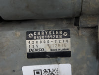 2011-2016 Dodge Charger Car Starter Motor Solenoid OEM P/N:428000-7210 04801852AB Fits Fits 2011 2012 2013 2014 2015 2016 OE