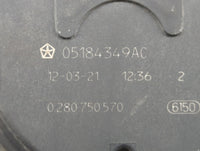 2011-2022 Dodge Charger Throttle Body P/N:05184349AC Fits Fits 2011 2012 2013 2014 2015 2016 2017 2018 2019 2020 2021 2022 O