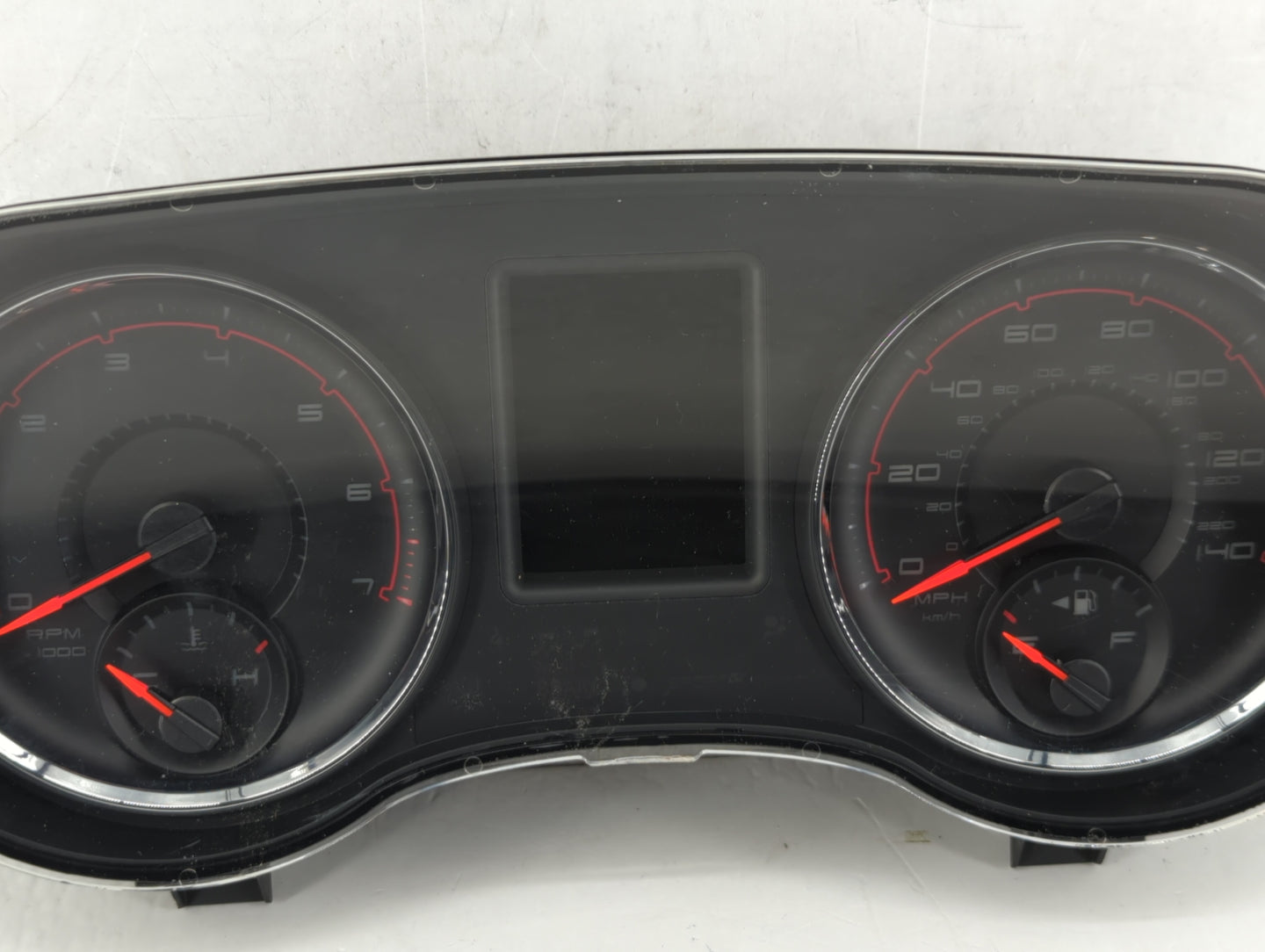 2013 Dodge Charger Instrument Cluster Speedometer Gauges P/N:P05091771AD P05091771AC Fits OEM Used Auto Parts - Oemusedautop