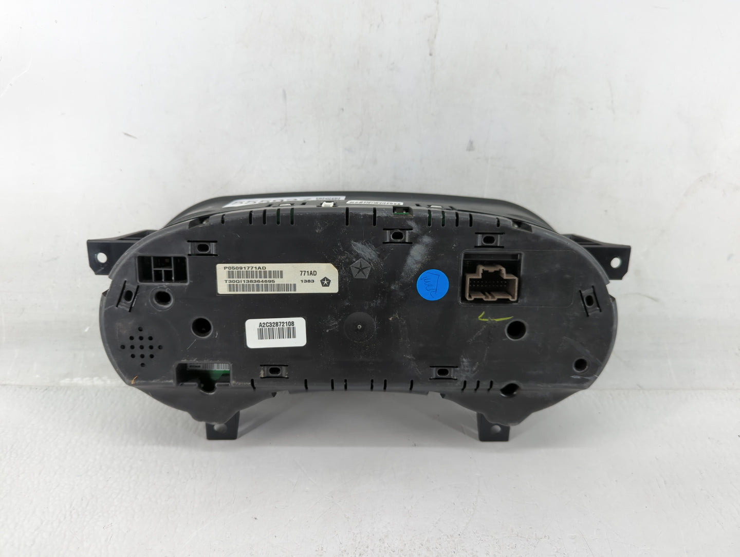 2013 Dodge Charger Instrument Cluster Speedometer Gauges P/N:P05091771AD P05091771AC Fits OEM Used Auto Parts - Oemusedautop