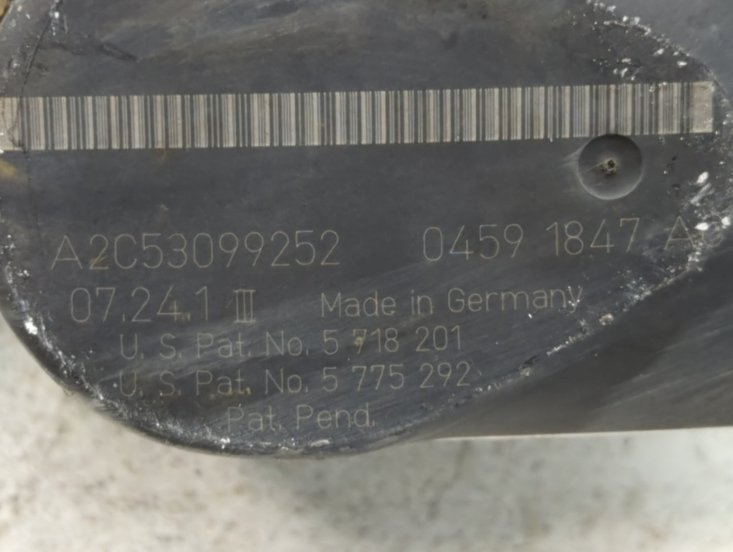 2013-2022 Dodge Charger Throttle Body P/N:0459 1847 AC 0459-1847 A Fits OEM Used Auto Parts - Oemusedautoparts1.com