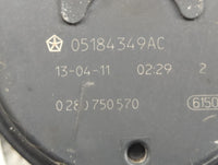 2011-2022 Dodge Charger Throttle Body P/N:0280750570 05184349AC Fits OEM Used Auto Parts - Oemusedautoparts1.com