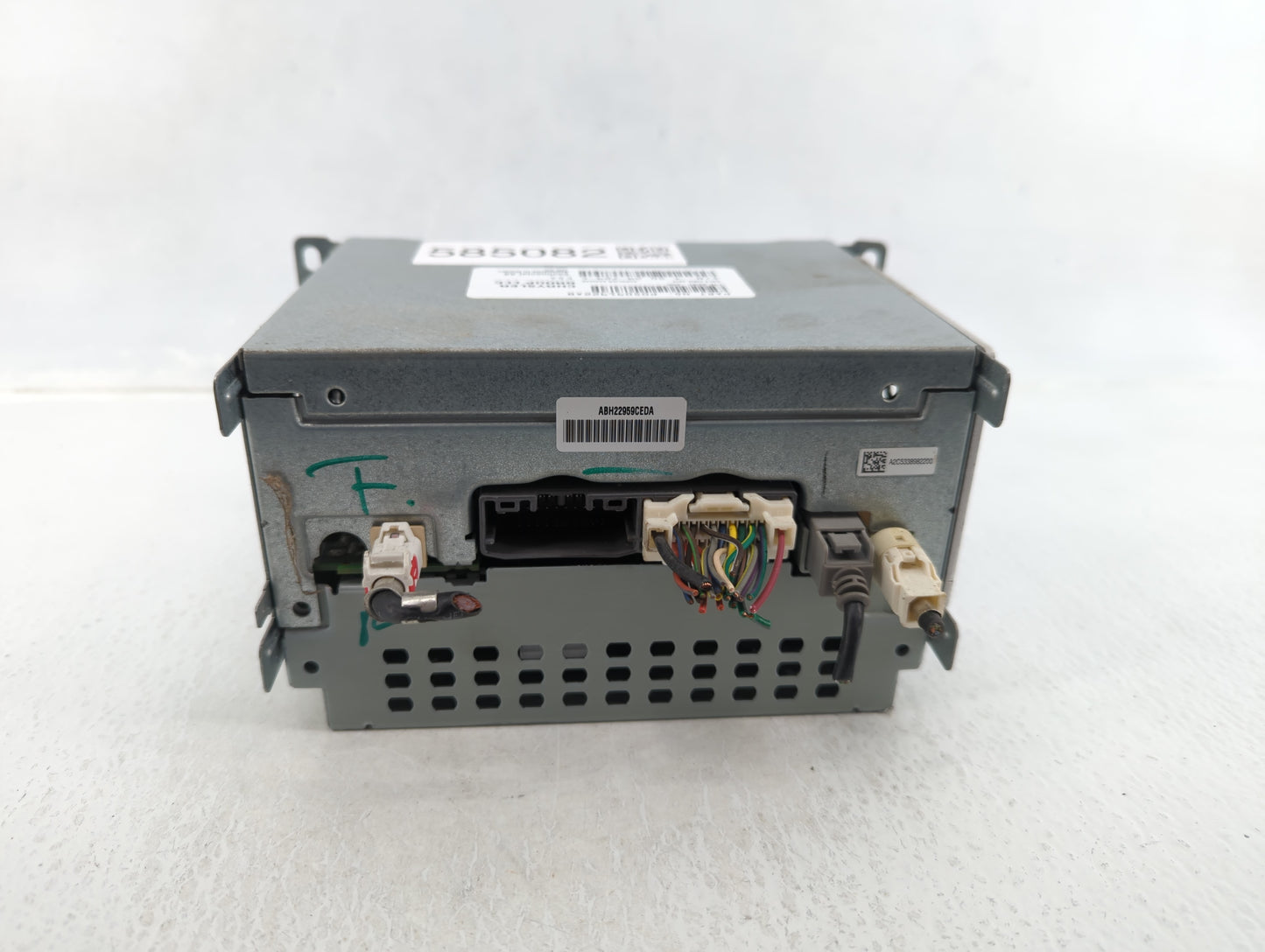 2013-2014 Dodge Charger Radio AM FM Cd Player Receiver Replacement P/N:P05091922AB Fits Fits 2013 2014 OEM Used Auto Parts -