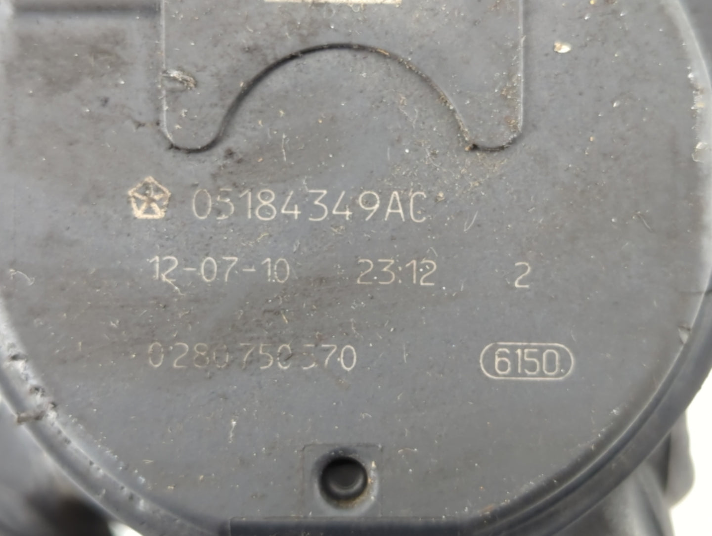 2011-2022 Dodge Charger Throttle Body P/N:05184349AC Fits Fits 2011 2012 2013 2014 2015 2016 2017 2018 2019 2020 2021 2022 O