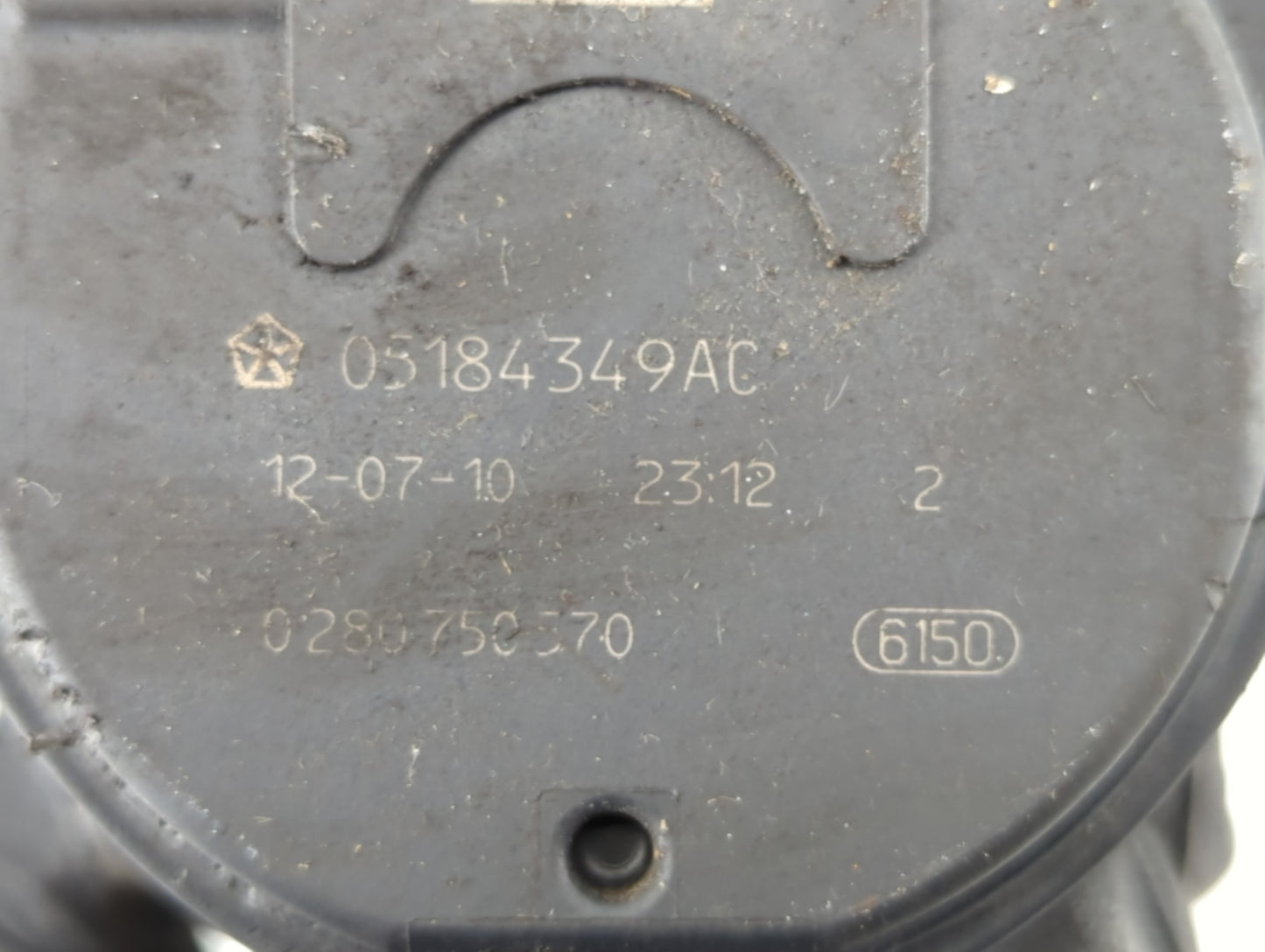 2011-2022 Dodge Charger Throttle Body P/N:05184349AC Fits Fits 2011 2012 2013 2014 2015 2016 2017 2018 2019 2020 2021 2022 O