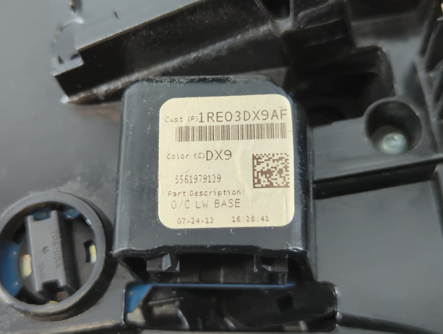 2011-2014 Dodge Charger Overhead Roof Console 738755 - Oemusedautoparts1.com