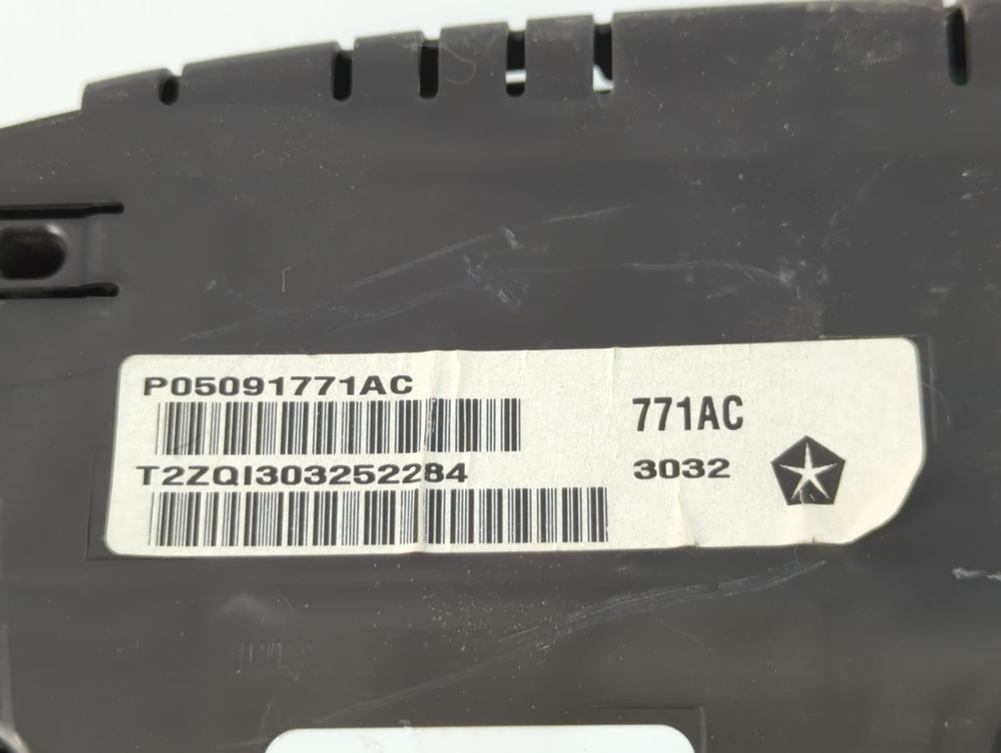 2013 Dodge Charger Instrument Cluster Speedometer Gauges P/N:P05091771AC Fits OEM Used Auto Parts - Oemusedautoparts1.com