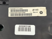 2013 Dodge Charger Instrument Cluster Speedometer Gauges P/N:P05091771AD Fits OEM Used Auto Parts - Oemusedautoparts1.com
