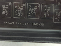 2012-2014 Dodge Charger Fusebox Fuse Box Panel Relay Module P/N:7171-3845-30 Fits Fits 2012 2013 2014 OEM Used Auto Parts - 