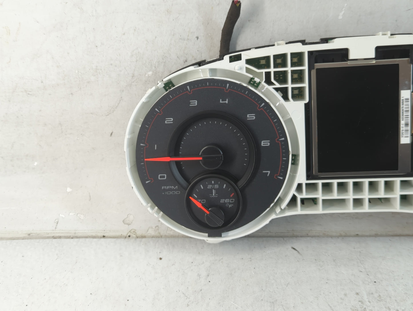 2013 Dodge Charger Instrument Cluster Speedometer Gauges Fits OEM Used Auto Parts - Oemusedautoparts1.com