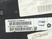 2013 Dodge Charger Instrument Cluster Speedometer Gauges Fits OEM Used Auto Parts - Oemusedautoparts1.com