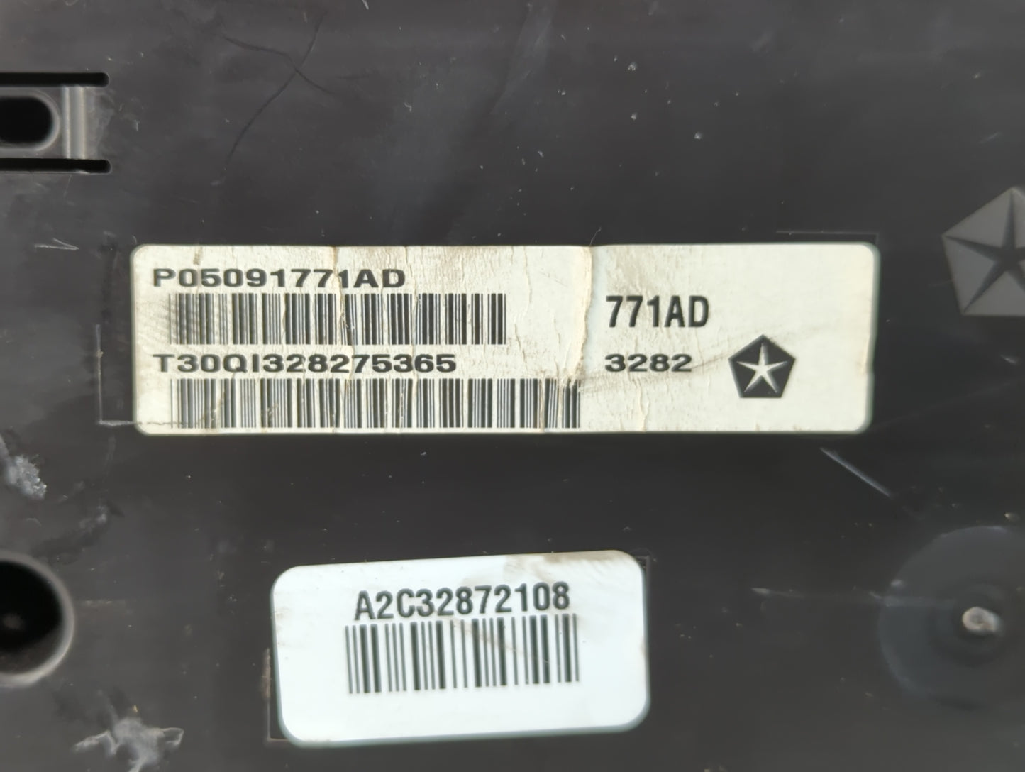 2013 Dodge Charger Instrument Cluster Speedometer Gauges P/N:P05091771AD Fits OEM Used Auto Parts - Oemusedautoparts1.com