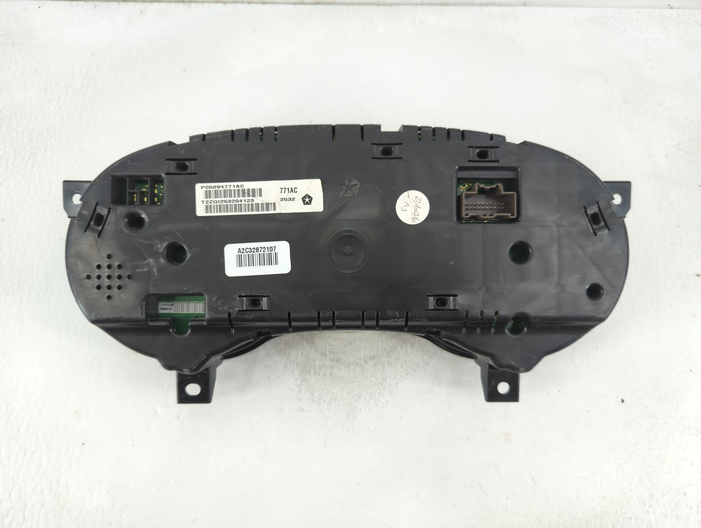 2013 Dodge Charger Instrument Cluster Speedometer Gauges P/N:P05091771AC Fits OEM Used Auto Parts - Oemusedautoparts1.com