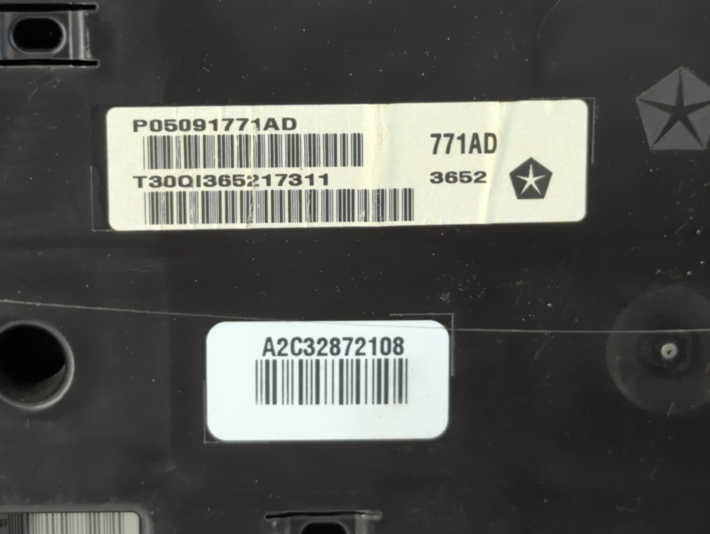 2013 Dodge Charger Instrument Cluster Speedometer Gauges P/N:P05091771AD Fits OEM Used Auto Parts - Oemusedautoparts1.com
